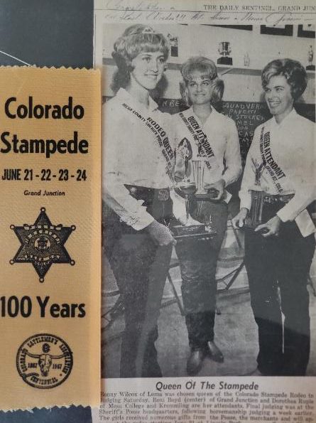 Colorado Stampede clipping — Queen of the Stampede