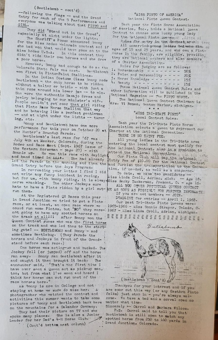 Another scrapbook spread of clippings