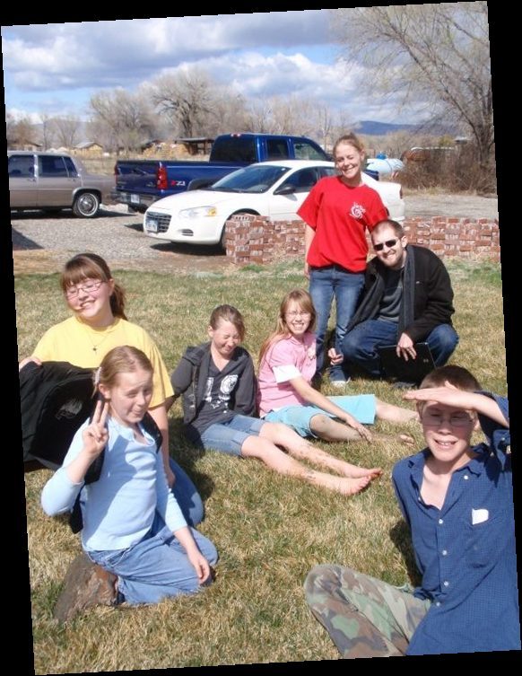The Easter egg hunt for the Grand Junction grandchildren
