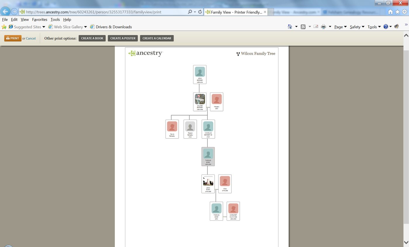 Ancestry.com pedigree chart, screenshot