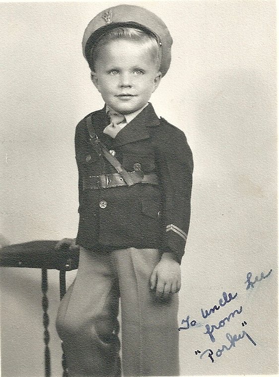Studio portrait of Porky, Paul Brown Jr.