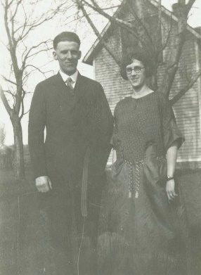 4. Hubert & Estella Van Sickle 1923 Wedding